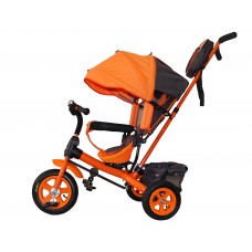 Детский велосипед «Лучик Виват» надувные колеса оранжевый