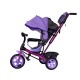Детский велосипед «Лучик Виват» EVA колеса фиолетовый