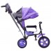 Трехколесный велосипед «Лучик Малют» фиолетовый