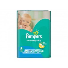 PAMPERS Подгузники Active Baby-Dry Junior (11-18кг) 44шт 38196