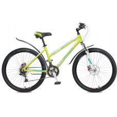 Велосипед двухколесный кол 26" STINGER Element lady D зеленый