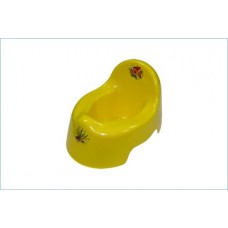 Горшок детский желтый м2595 М-Пластика