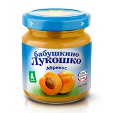 Пюре Бабушкино лукошко 100г абрикос с 4мес (БЛ4932) 060615