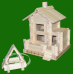 Конструктор деревянный Дачный домик (арт. С43)