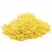 Набор Космический песок желтый, песочница, 6 формочек (арт. КПНЖ) вес 1, 2, 3 кг