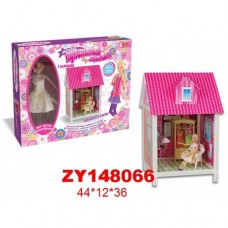 Дом для кукол с мебелью и кукла 148066ZY