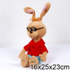 Мягкая игрушка Мульти-Пульти Кролик в очках озвученная 25см F9-W1145