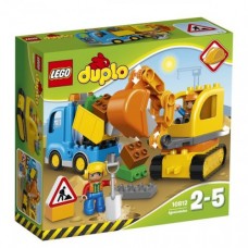 LEGO Дупло Грузовик и гусеничный экскаватор 10812