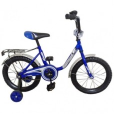Велосипед двухколесный 12" Мультяшка синий ХВ1204