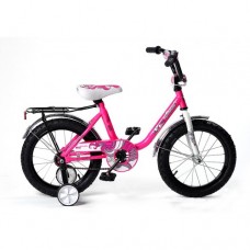 Велосипед двухколесный 12" Мультяшка розовый ХВ1203