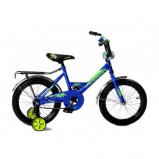 Велосипед двухколесный 14" Мультяшка синий ХВ1401